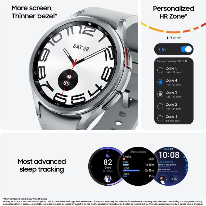 Samsung Galaxy Watch6 Classic (Silver)