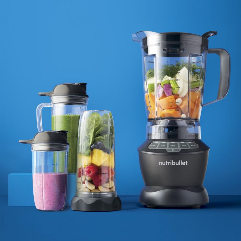 NutriBullet 1200w Blender Combo (Grey)