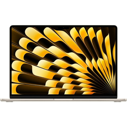 Apple MacBook Air 15-inch with M3 chip, 10-core GPU (Starlight) [2024]