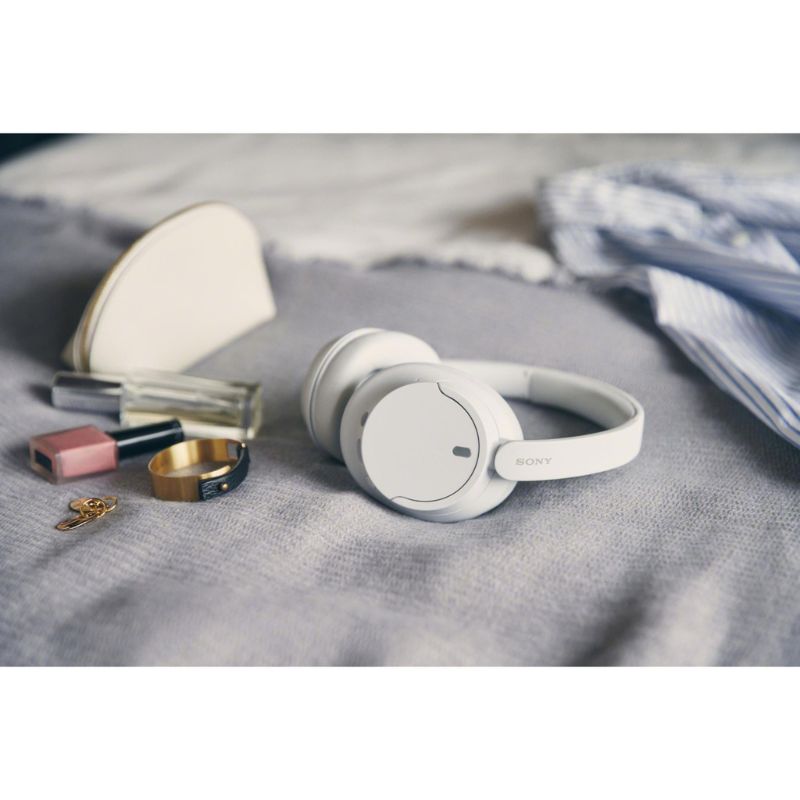 Sony WH-CH720 Wireless Noise Cancelling Over-Ear Headphones (White)